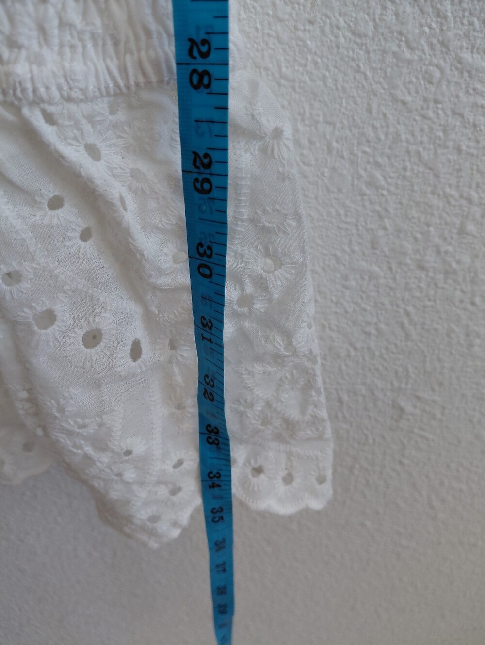 Nwt Minor Defect White Stretch Smoked Cold Shoulders Shortsleeve  Dress Womens X - Picture 6 of 14